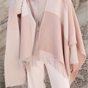 NWT $165 Soia & Kyo Miku Knit scarf Cardigan in oak